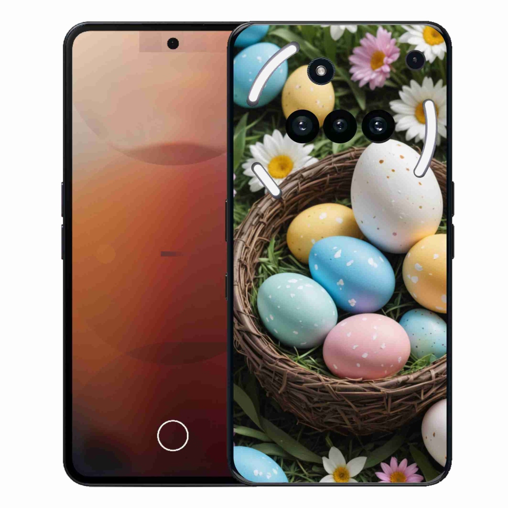 Gélový kryt mmCase na Nothing Phone (3a) - veľkonočné vajíčka 2