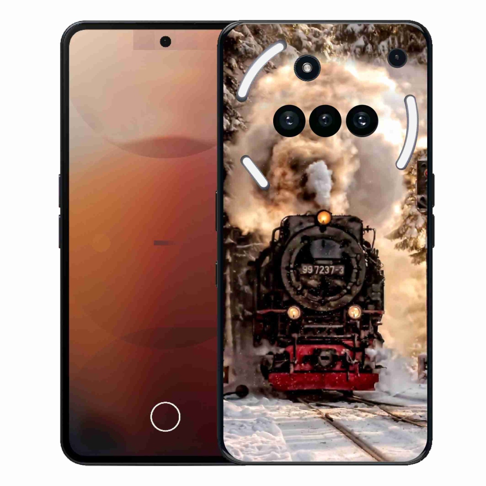 Gélový kryt mmCase na Nothing Phone (3a) - vlak
