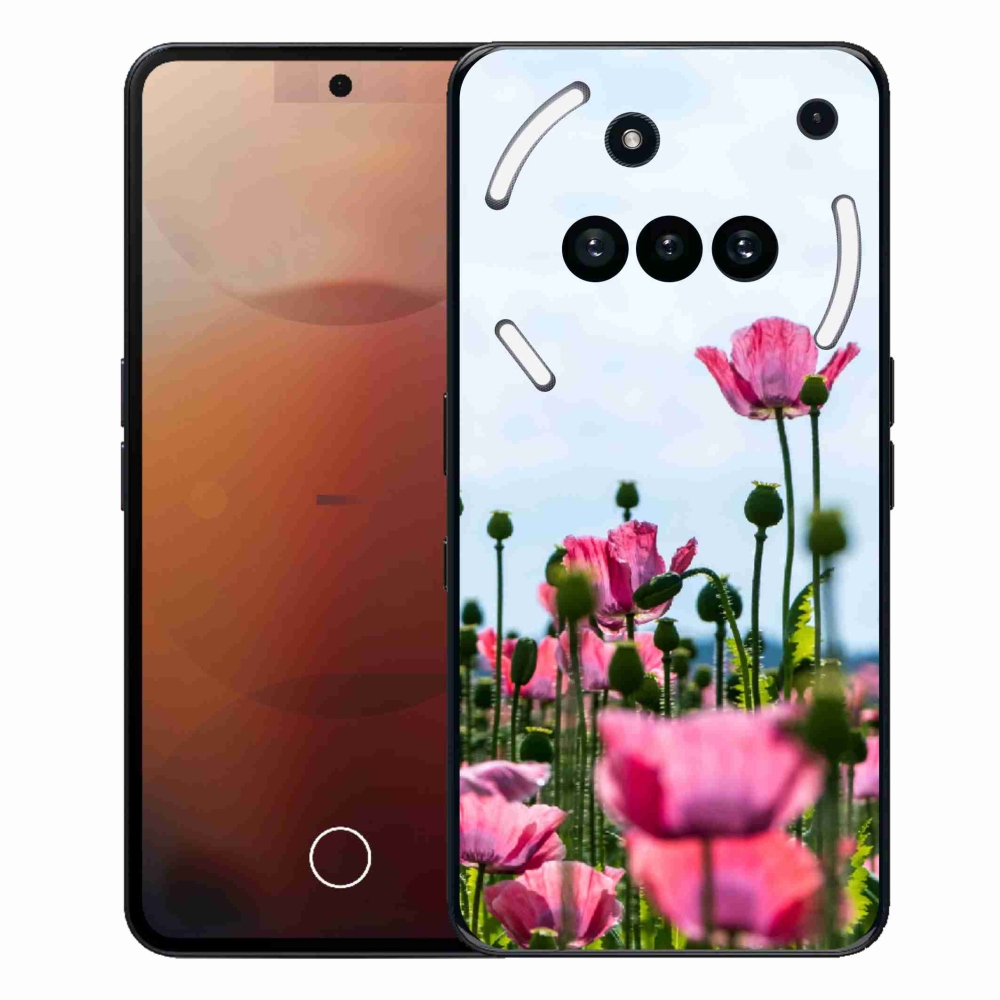 Gélový kryt mmCase na Nothing Phone (3a) - vlčí mak