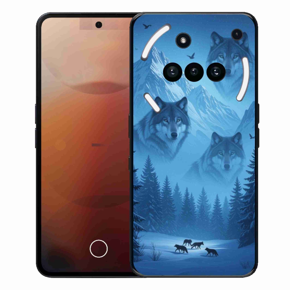 Gélový kryt mmCase na Nothing Phone (3a) - vlčia svorka