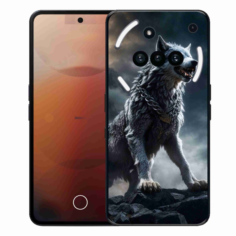 Gélový kryt mmCase na Nothing Phone (3a) - vlk 1