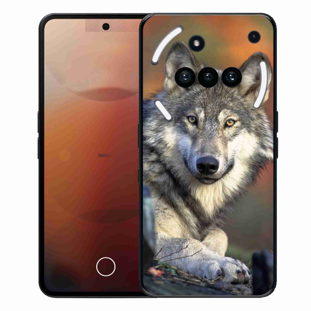 Gélový kryt mmCase na Nothing Phone (3a) - vlk
