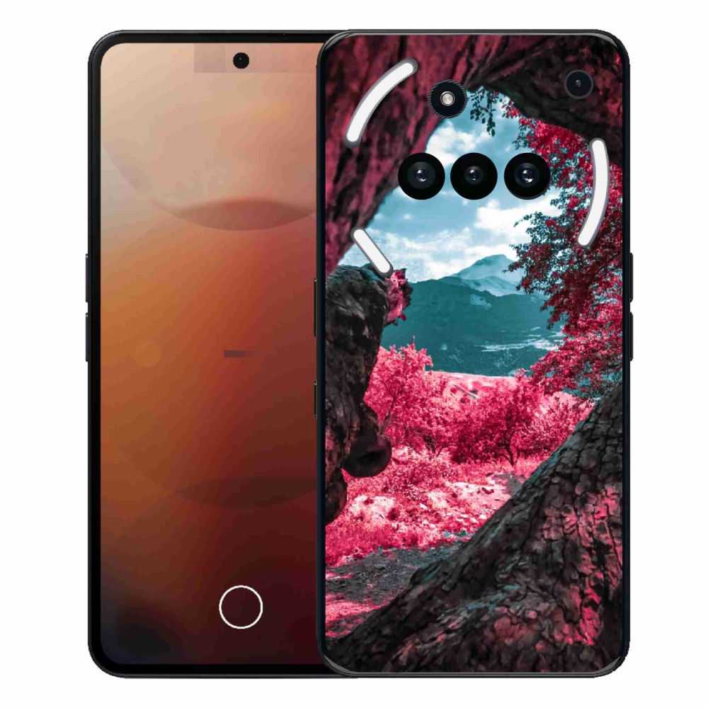 Gélový kryt mmCase na Nothing Phone (3a) - výhľad na hory