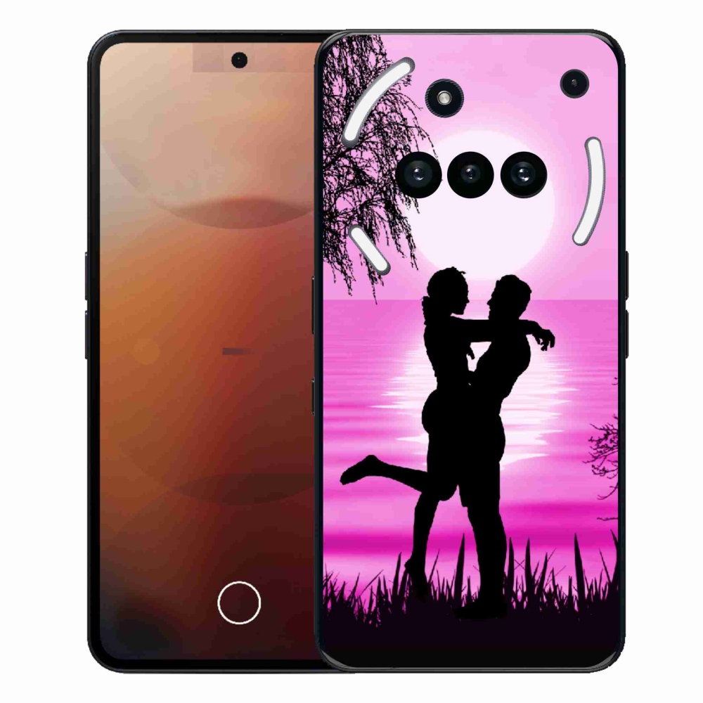Gélový kryt mmCase na Nothing Phone (3a) - západ slnka