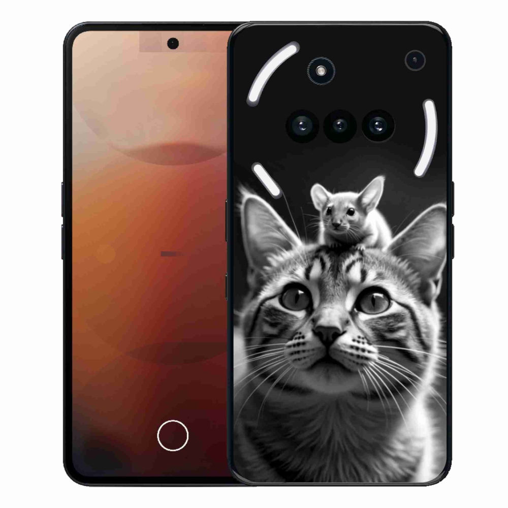 Gélový kryt mmCase na Nothing Phone (3a) - zvieracie priateľstvo 2