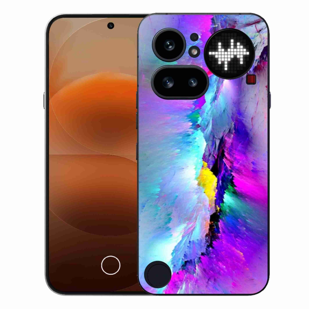 Gélový kryt mmCase na Nothing Phone (4a) - abstrakt