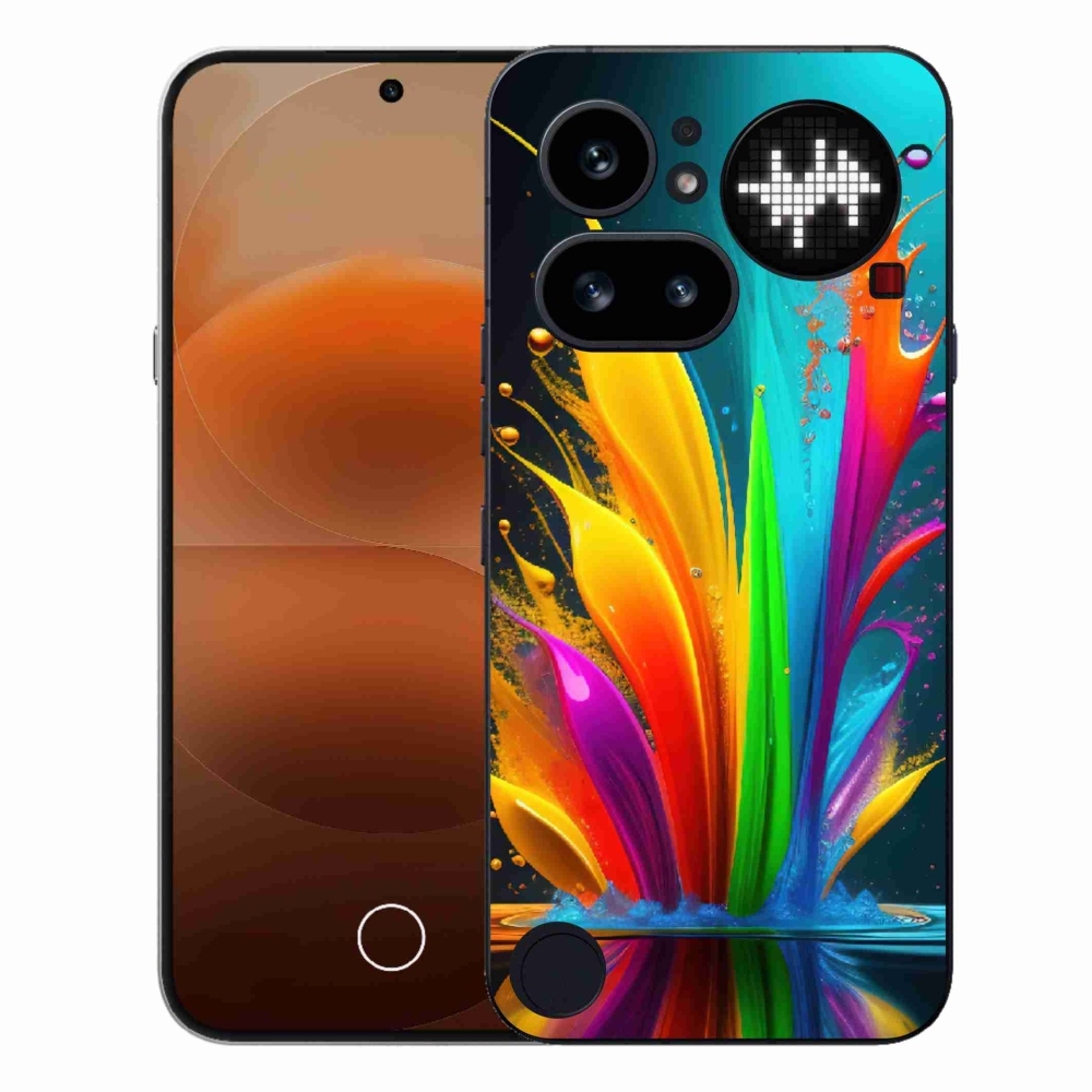Gélový kryt mmCase na Nothing Phone (4a) - abstraktný motív 1