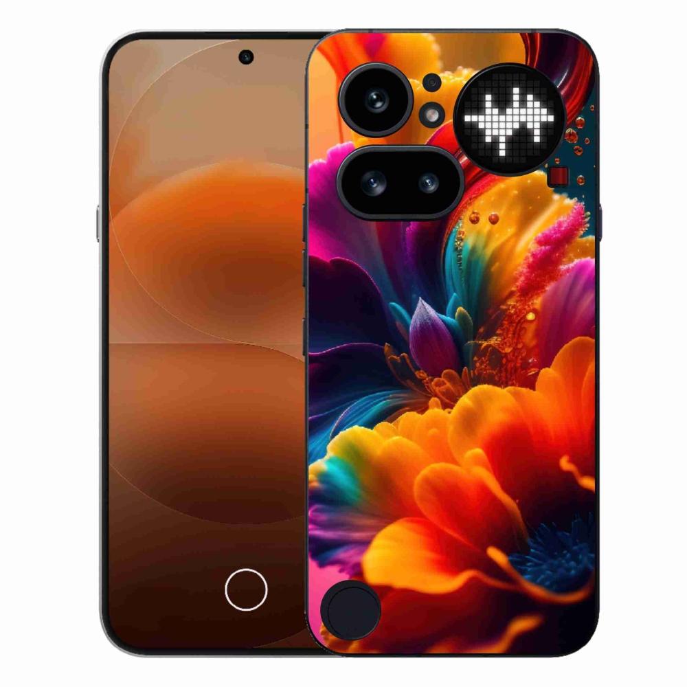 Gélový kryt mmCase na Nothing Phone (4a) - abstraktný motív 2