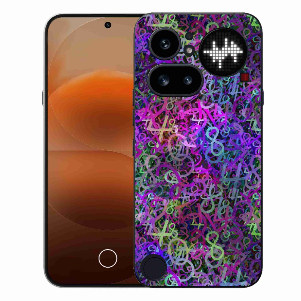 Gélový kryt mmCase na Nothing Phone (4a) - abstraktný motív 25