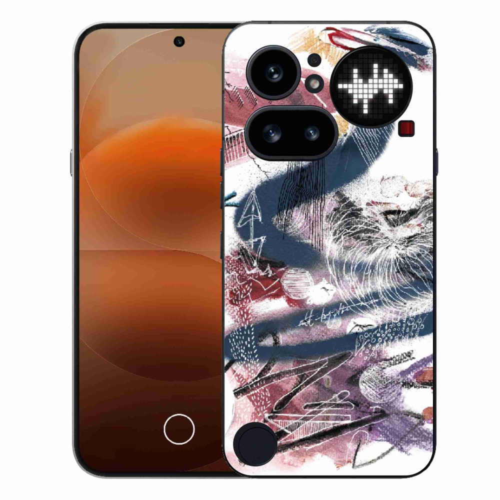 Gélový kryt mmCase na Nothing Phone (4a) - abstraktný motív 28
