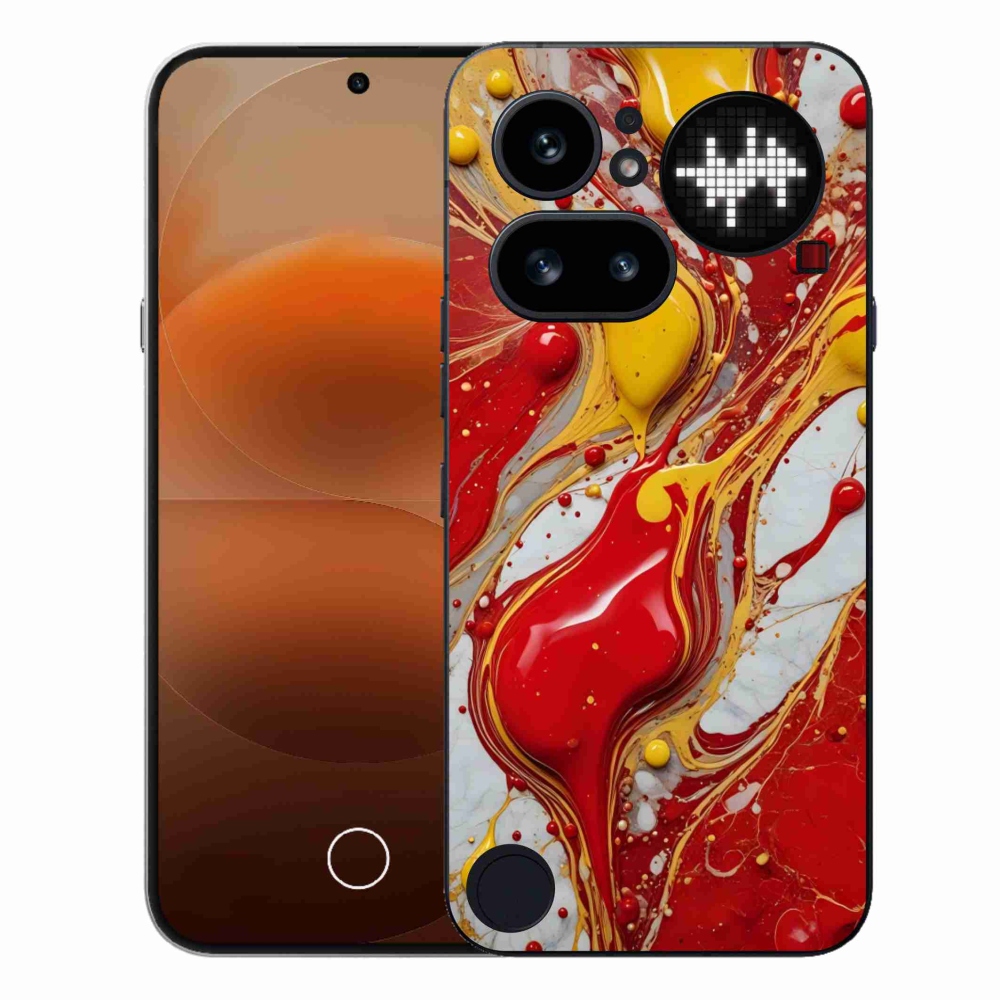 Gélový kryt mmCase na Nothing Phone (4a) - abstraktný motív 42