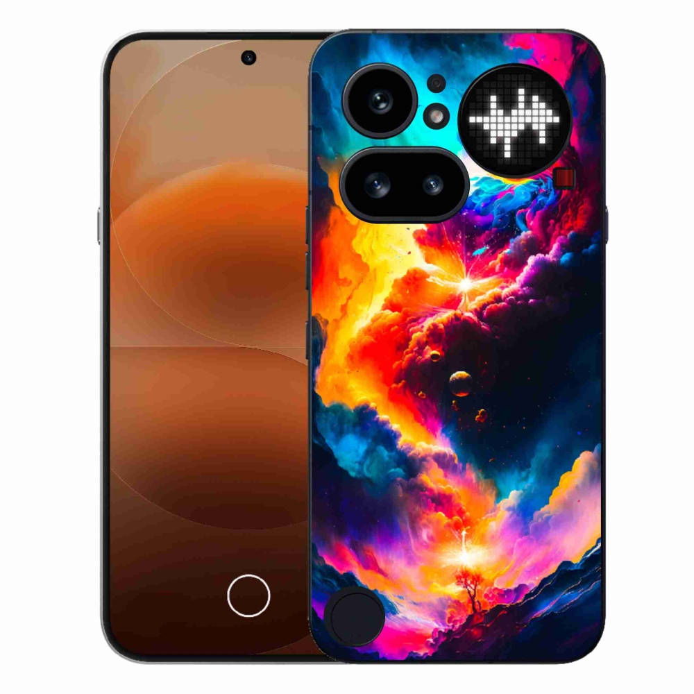 Gélový kryt mmCase na Nothing Phone (4a) - abstraktný motív