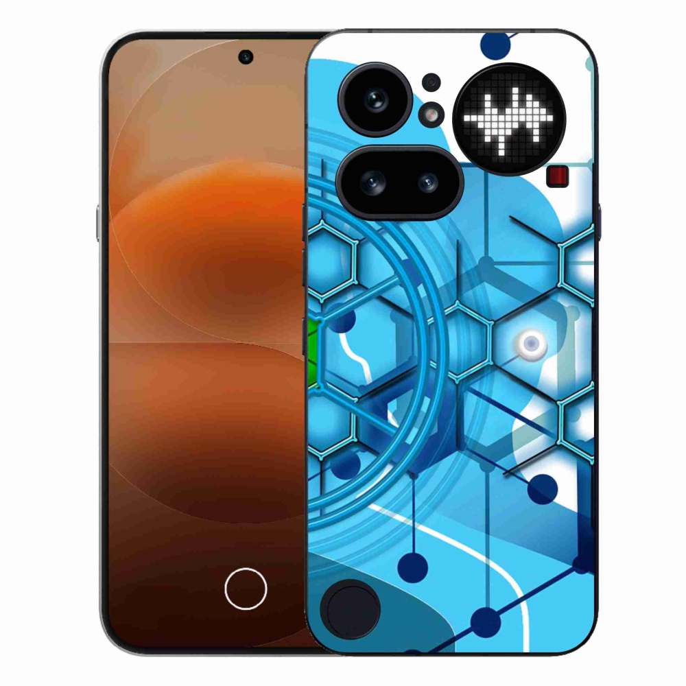 Gélový kryt mmCase na Nothing Phone (4a) - abstraktný vzor 2