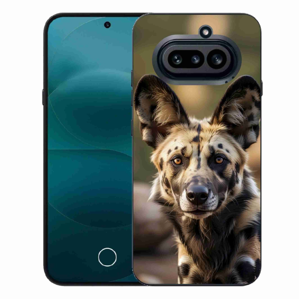Gélový kryt mmCase na Nothing Phone (4a) - africký divoký pes