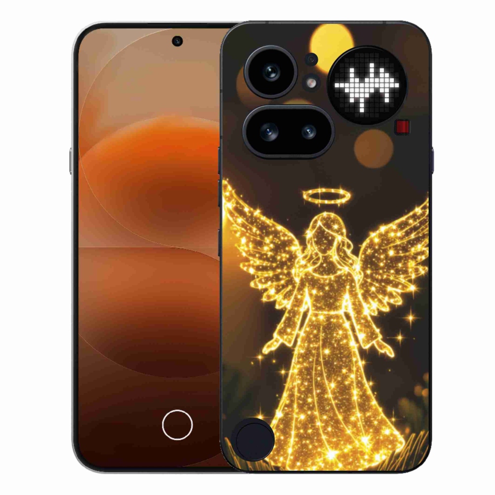 Gélový kryt mmCase na Nothing Phone (4a) - anjel