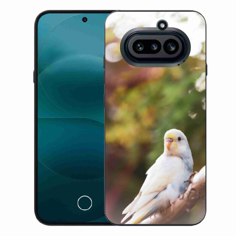Gélový kryt mmCase na Nothing Phone (4a) - andulka biela