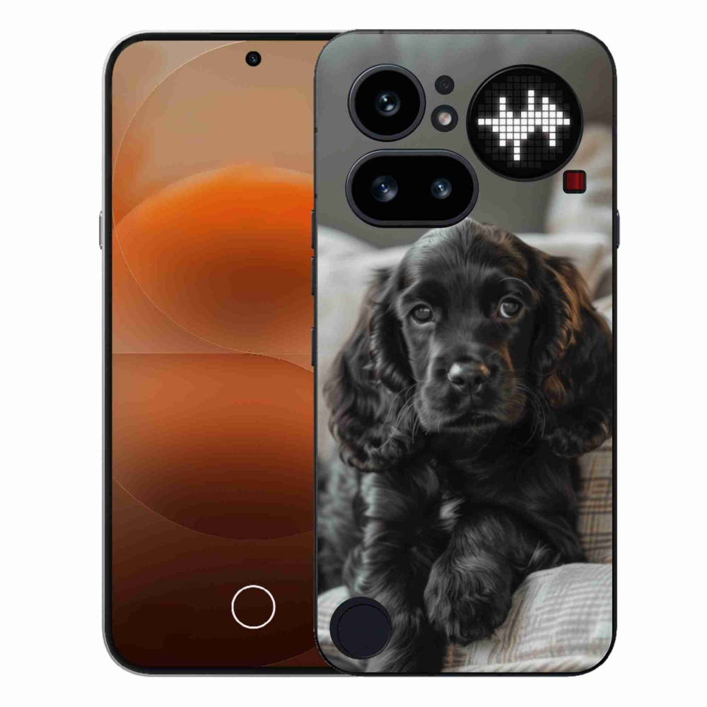 Gélový kryt mmCase na Nothing Phone (4a) - anglický kokeršpaniel