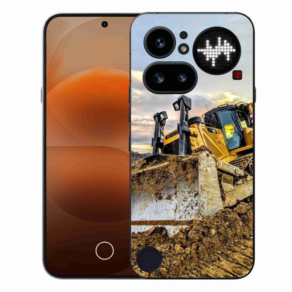 Gélový kryt mmCase na Nothing Phone (4a) - bager