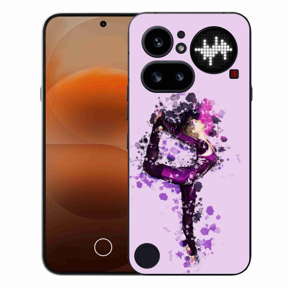 Gélový kryt mmCase na Nothing Phone (4a) - baletka