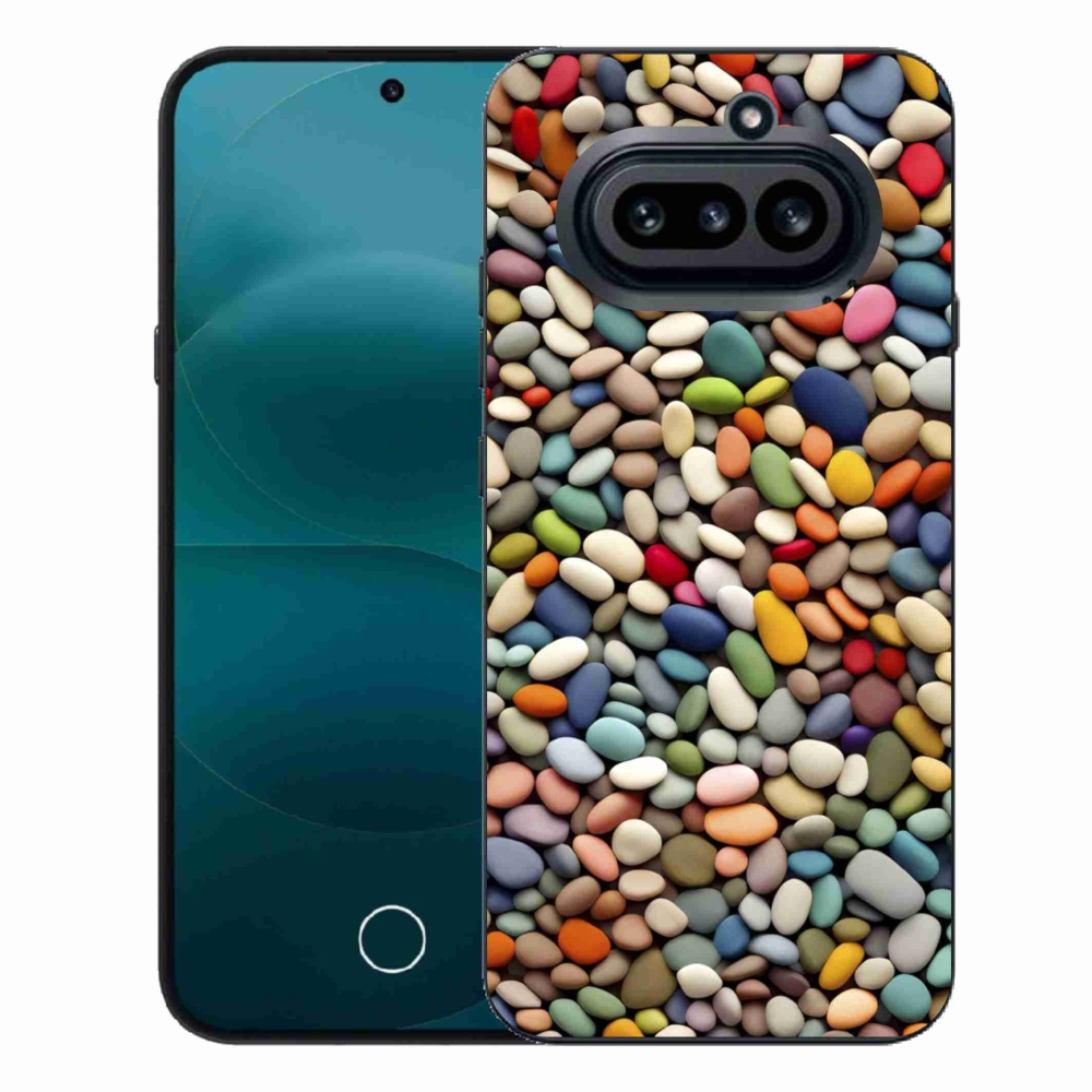 Gélový kryt mmCase na Nothing Phone (4a) - farebné kamienky 2