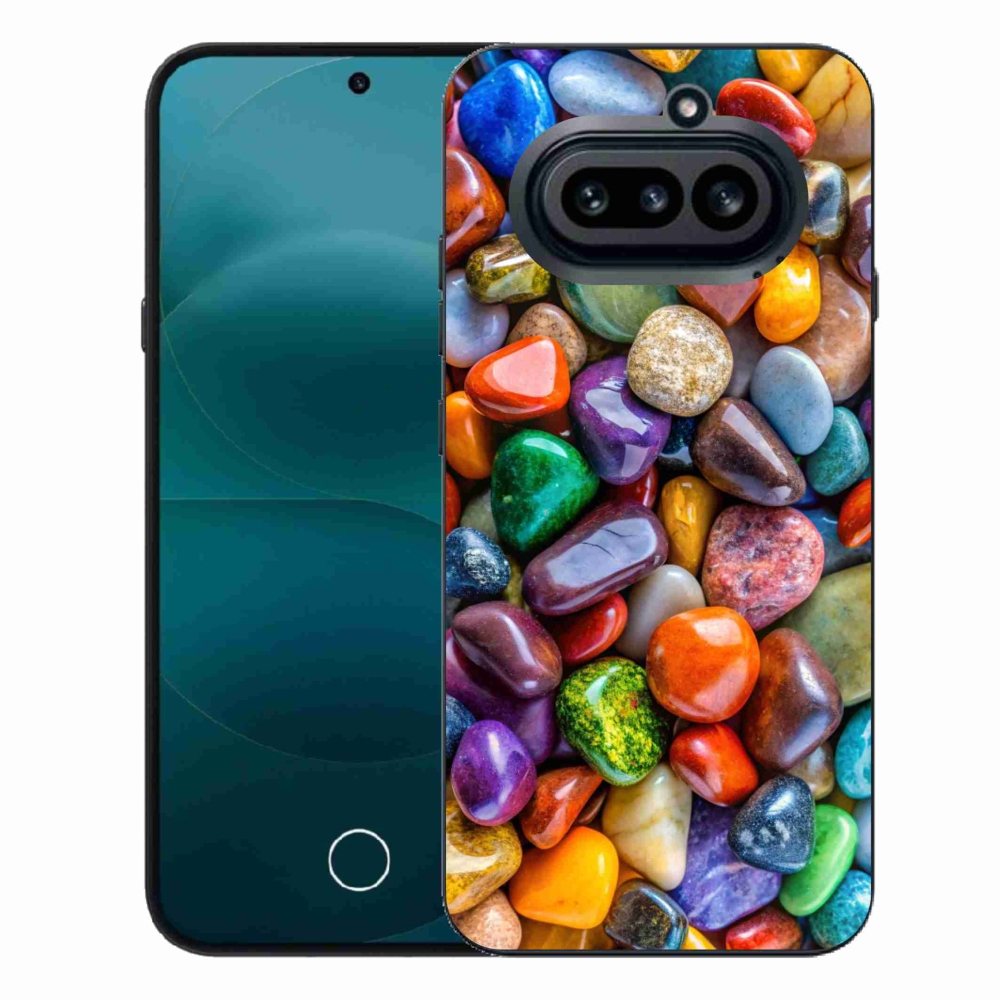 Gélový kryt mmCase na Nothing Phone (4a) - farebné kamienky