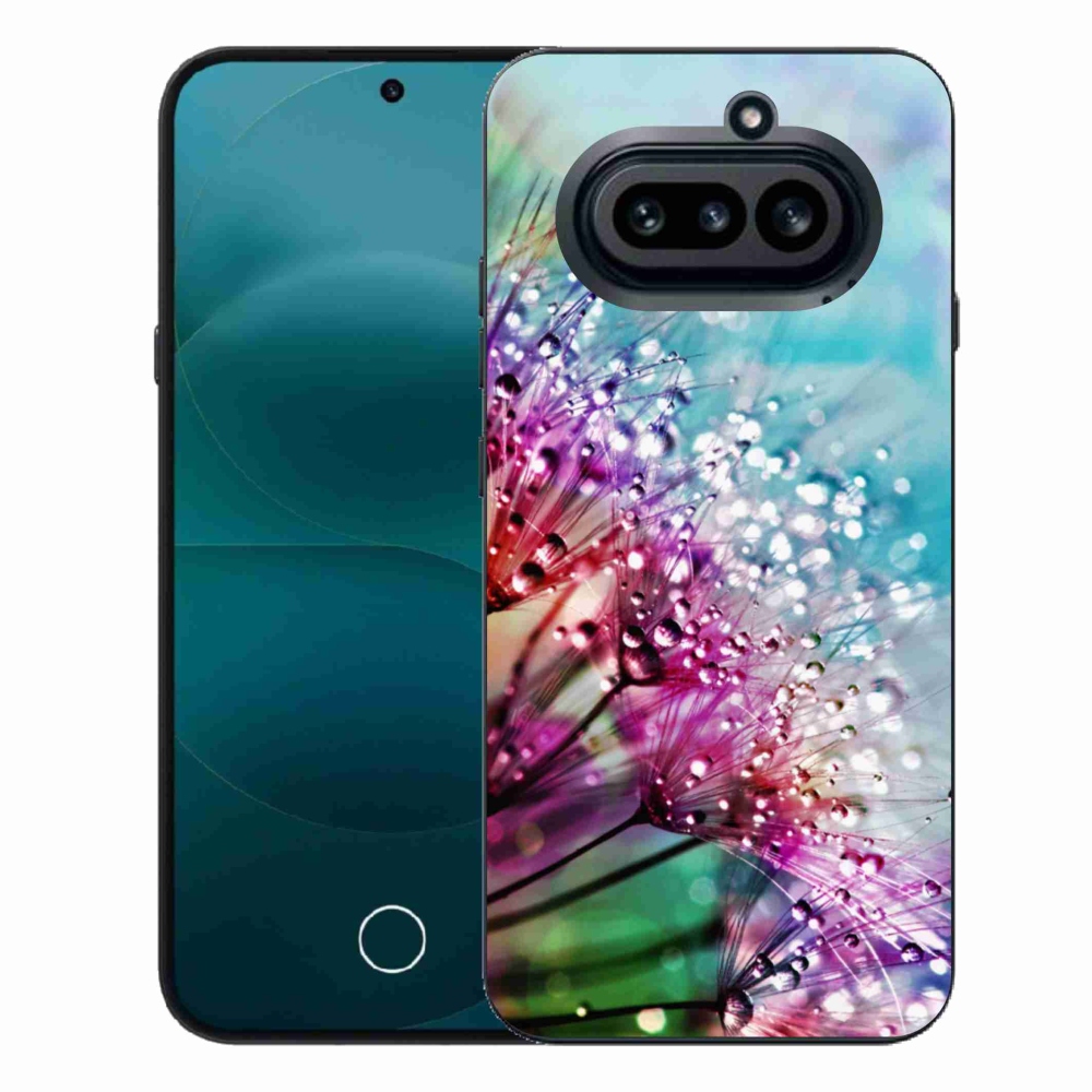 Gélový kryt mmCase na Nothing Phone (4a) - farebné kvety