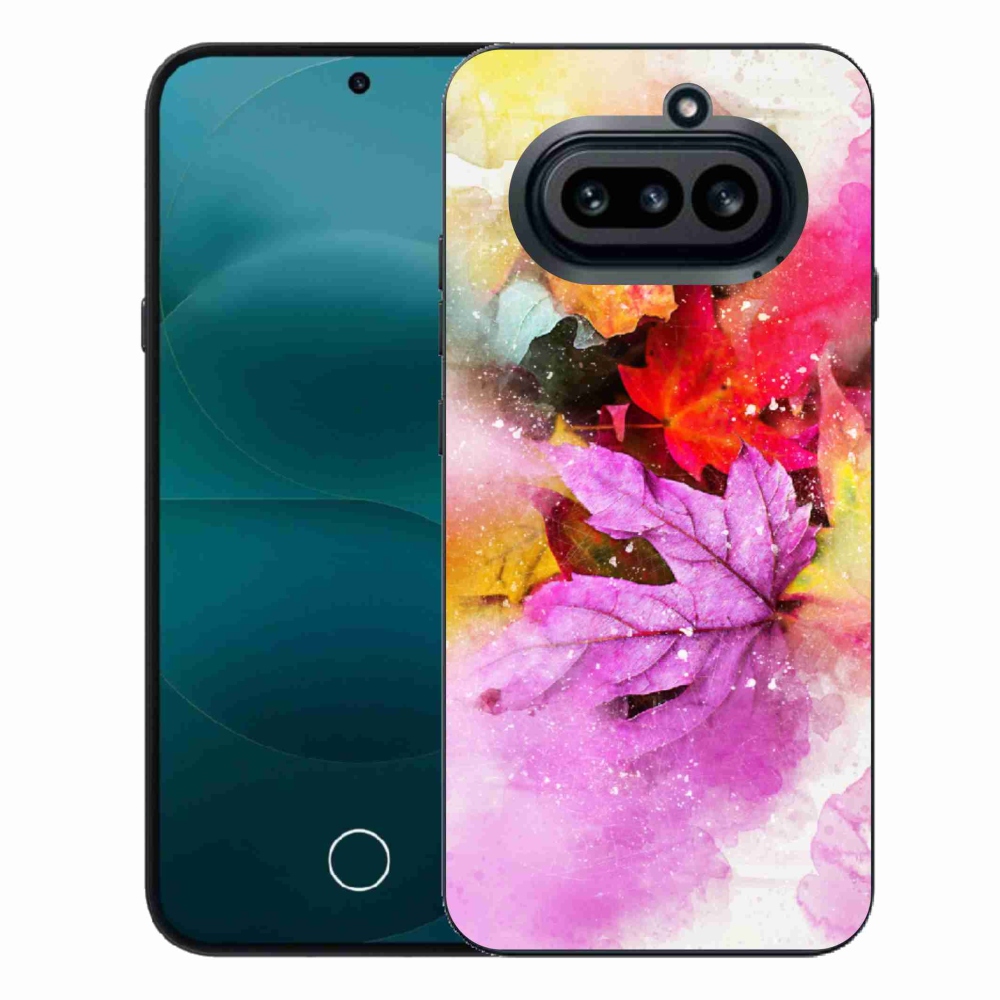 Gélový kryt mmCase na Nothing Phone (4a) - farebné listy