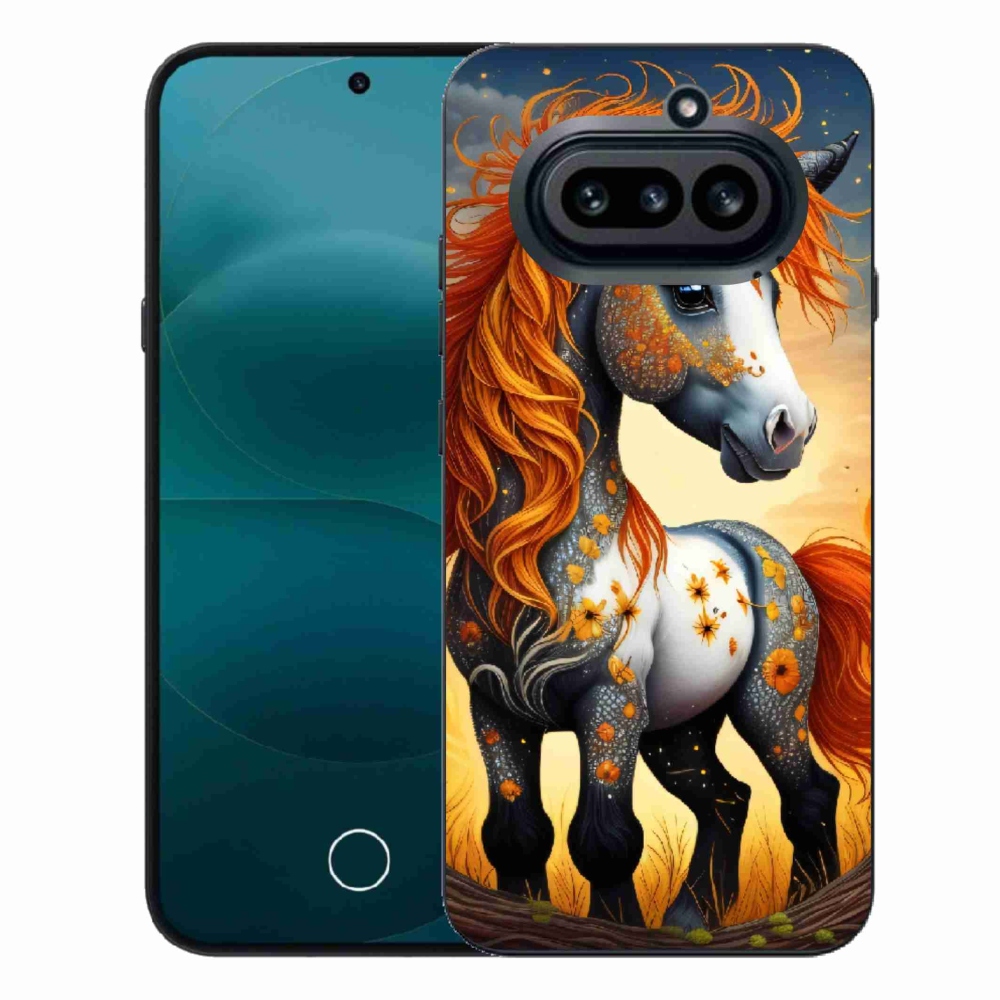 Gélový kryt mmCase na Nothing Phone (4a) - farebný poník