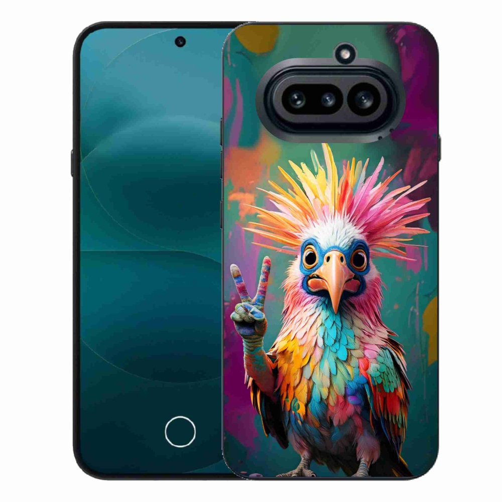 Gélový kryt mmCase na Nothing Phone (4a) - farebný rebel