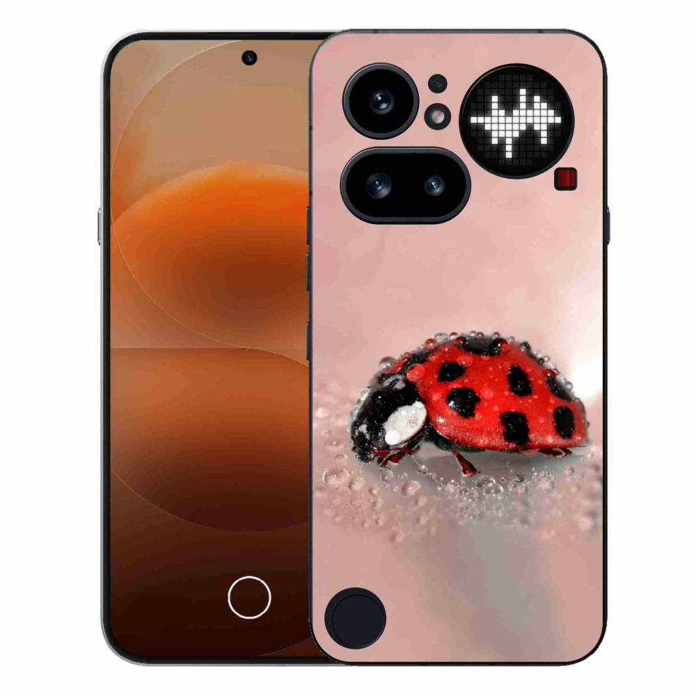 Gélový kryt mmCase na Nothing Phone (4a) - lienka