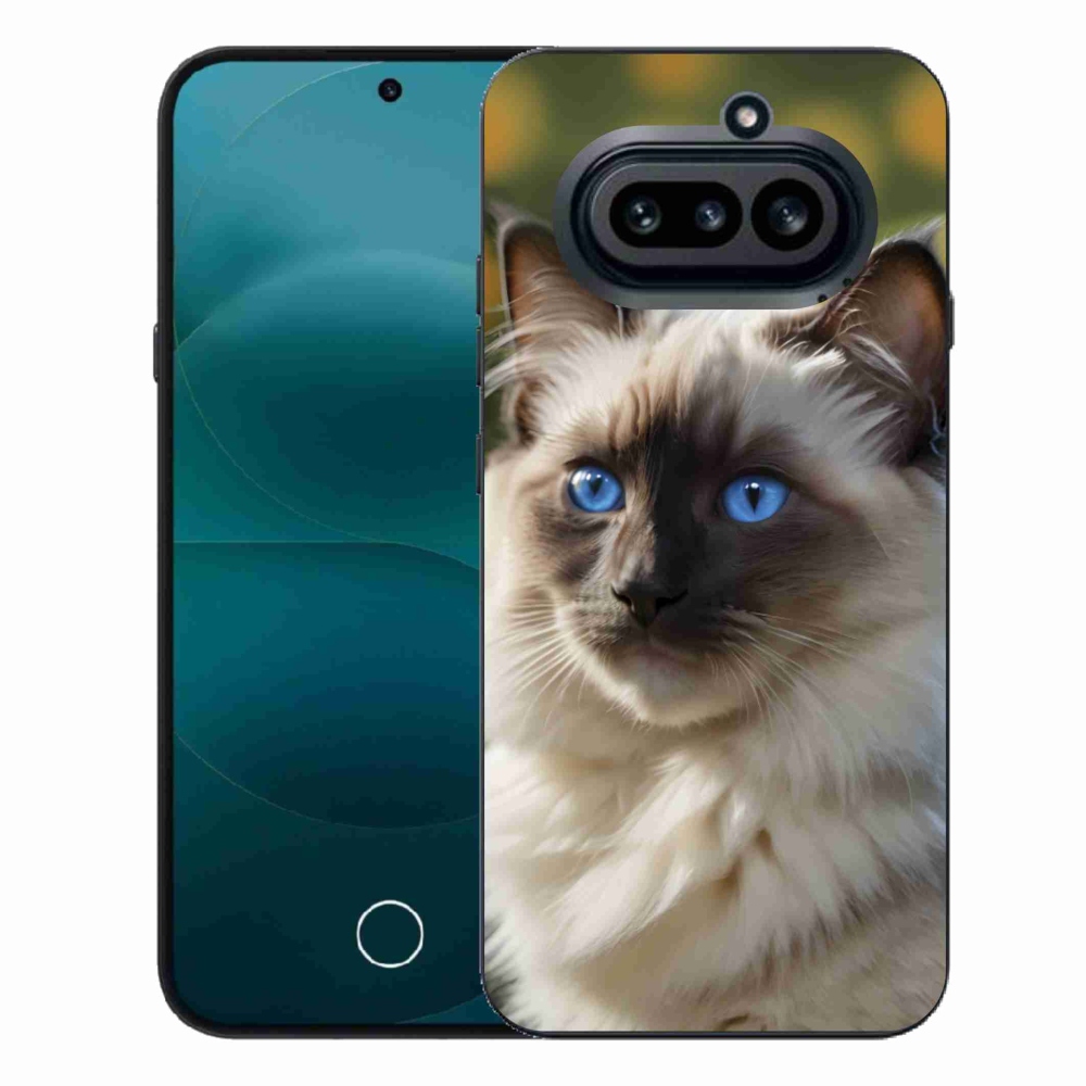 Gélový kryt mmCase na Nothing Phone (4a) - biely ragdoll