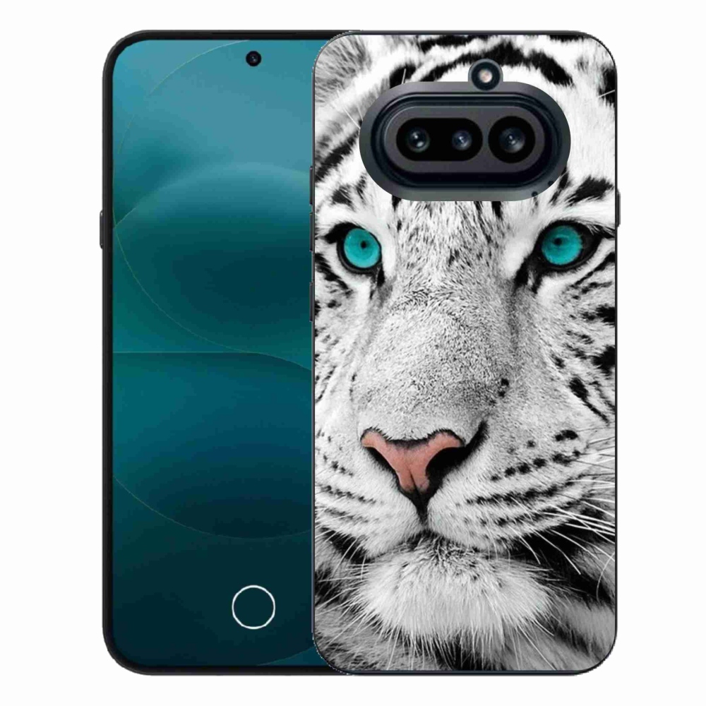 Gélový kryt mmCase na Nothing Phone (4a) - biely tiger