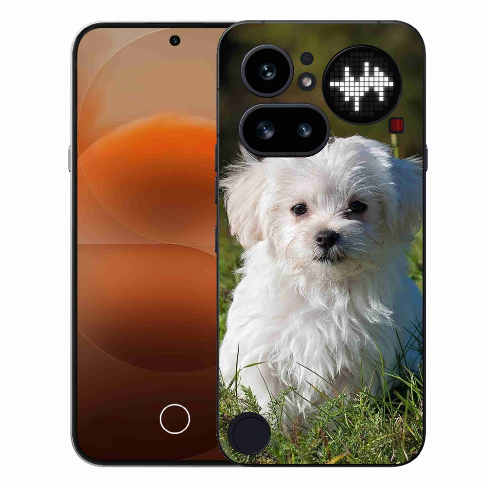Gélový kryt mmCase na Nothing Phone (4a) - bišónik
