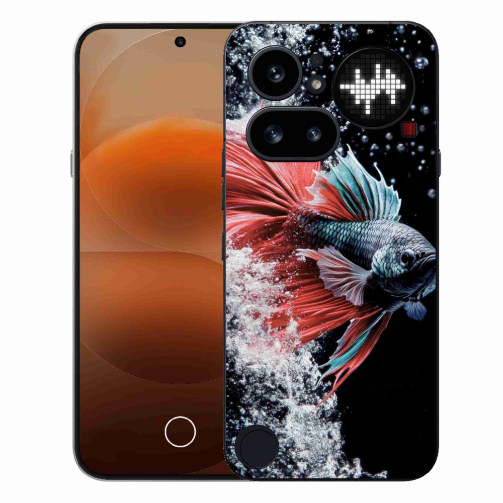 Gélový kryt mmCase na Nothing Phone (4a) - bojovníčka pestrá