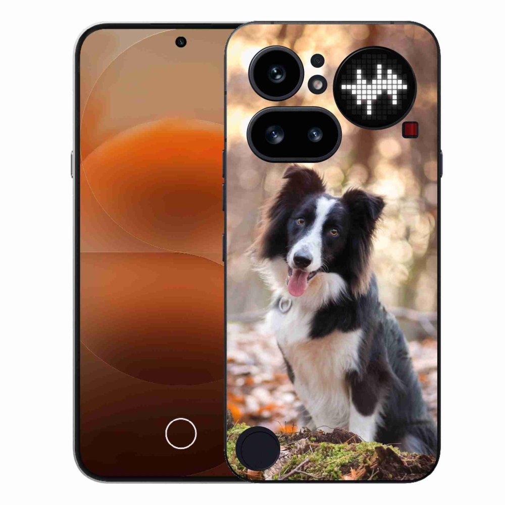 Gélový kryt mmCase na Nothing Phone (4a) - border kólia 1
