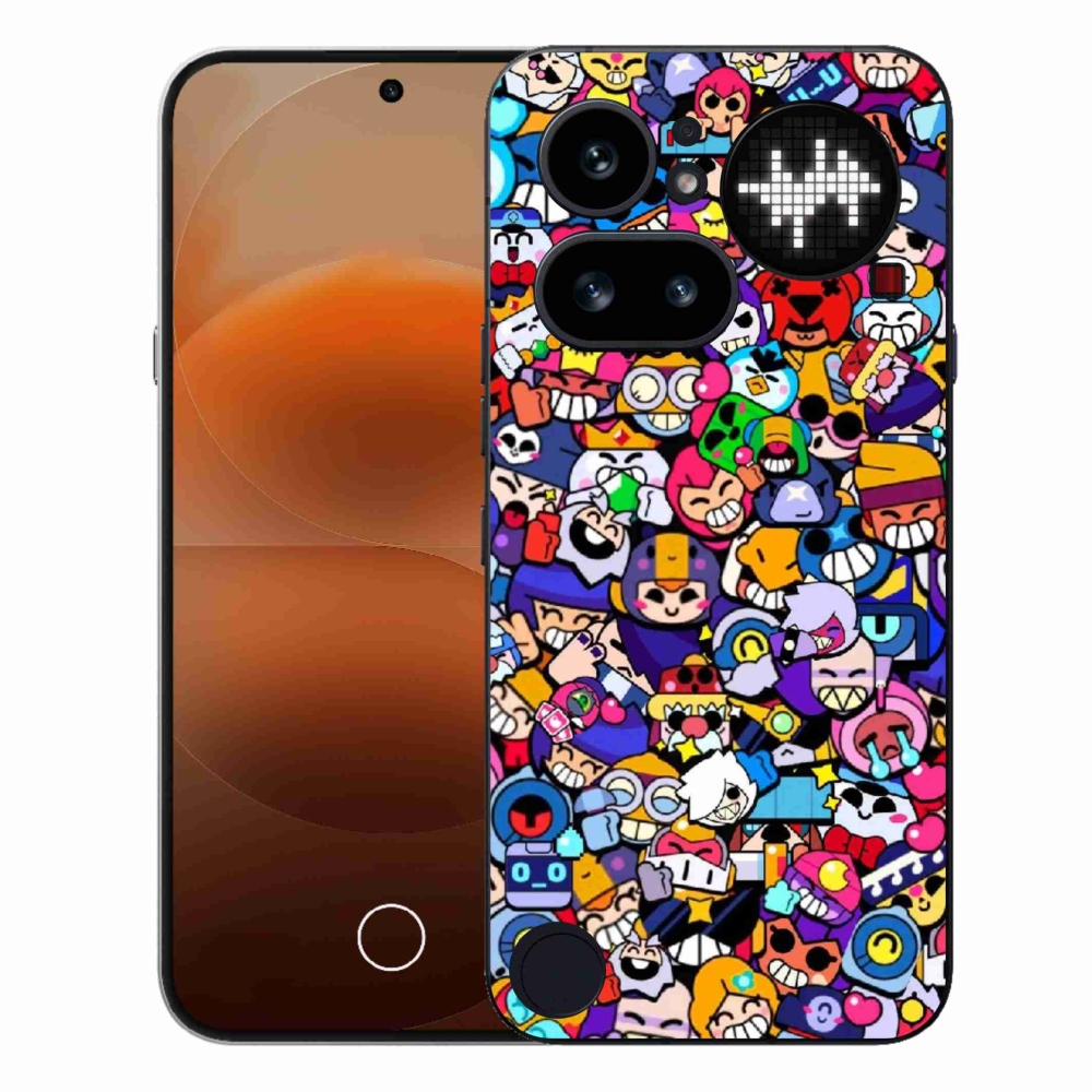 Gélový kryt mmCase na Nothing Phone (4a) - brawl stars 2