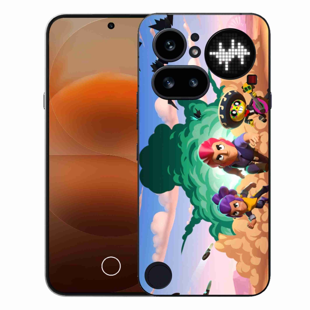 Gélový kryt mmCase na Nothing Phone (4a) - brawl stars