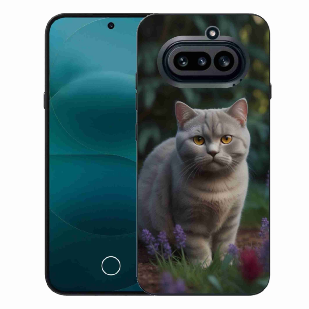 Gélový kryt mmCase na Nothing Phone (4a) - britská mačka