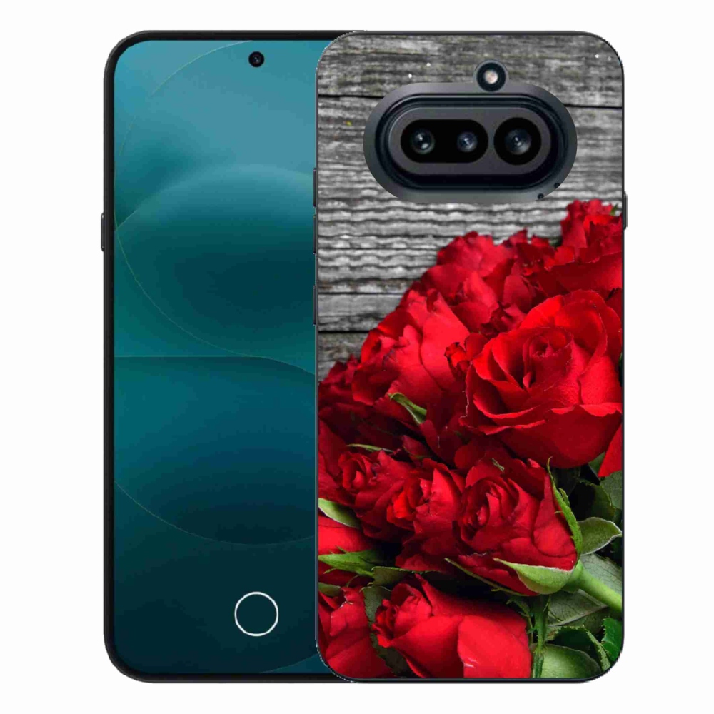Gélový kryt mmCase na Nothing Phone (4a) - červené ruže