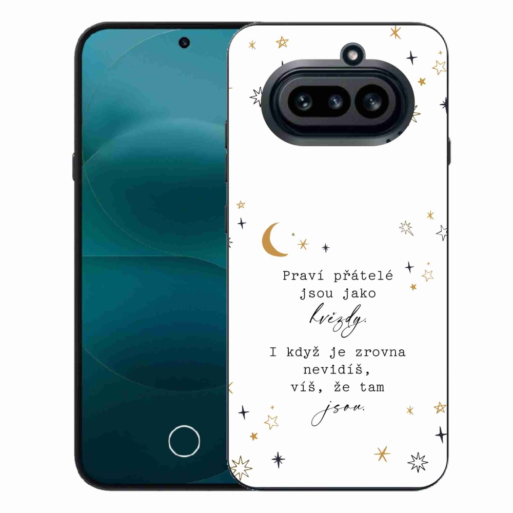 Gélový kryt mmCase na Nothing Phone (4a) - citát 6 biele pozadie