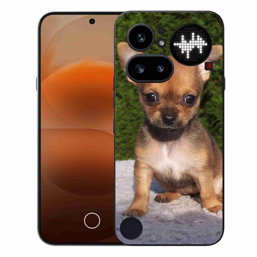 Gélový kryt mmCase na Nothing Phone (4a) - čivava 3