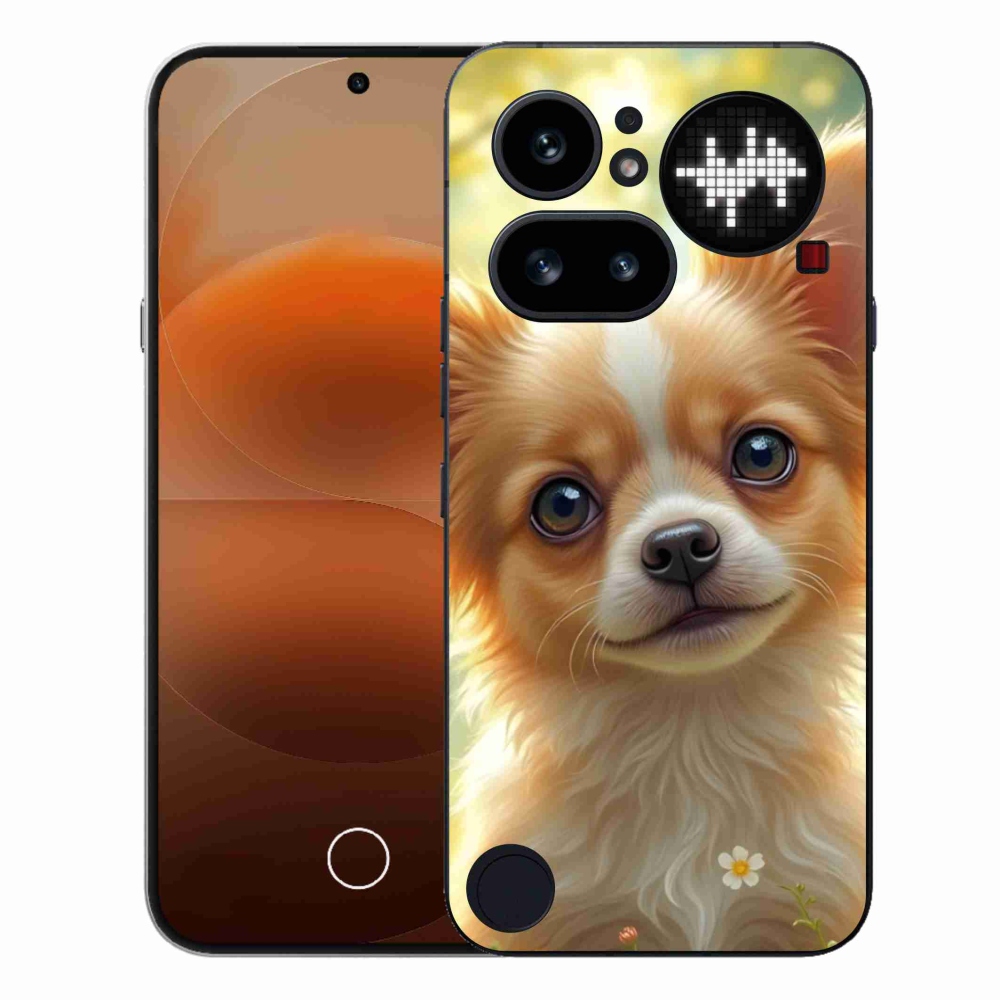 Gélový kryt mmCase na Nothing Phone (4a) - čivava 5