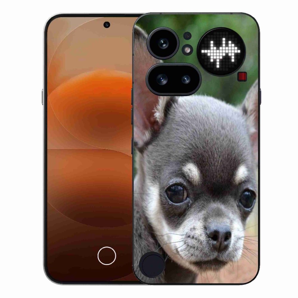 Gélový kryt mmCase na Nothing Phone (4a) - čivava
