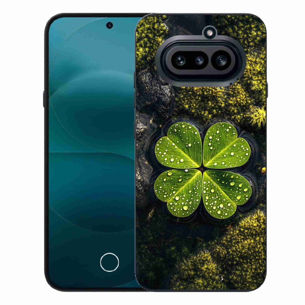 Gélový kryt mmCase na Nothing Phone (4a) - štvorlístok