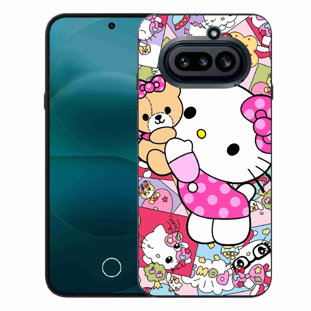 Gélový kryt mmCase na Nothing Phone (4a) - cute kitty