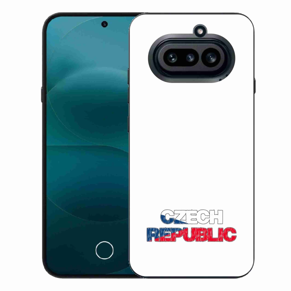 Gélový kryt mmCase na Nothing Phone (4a) - Slovak Republic biele pozadie