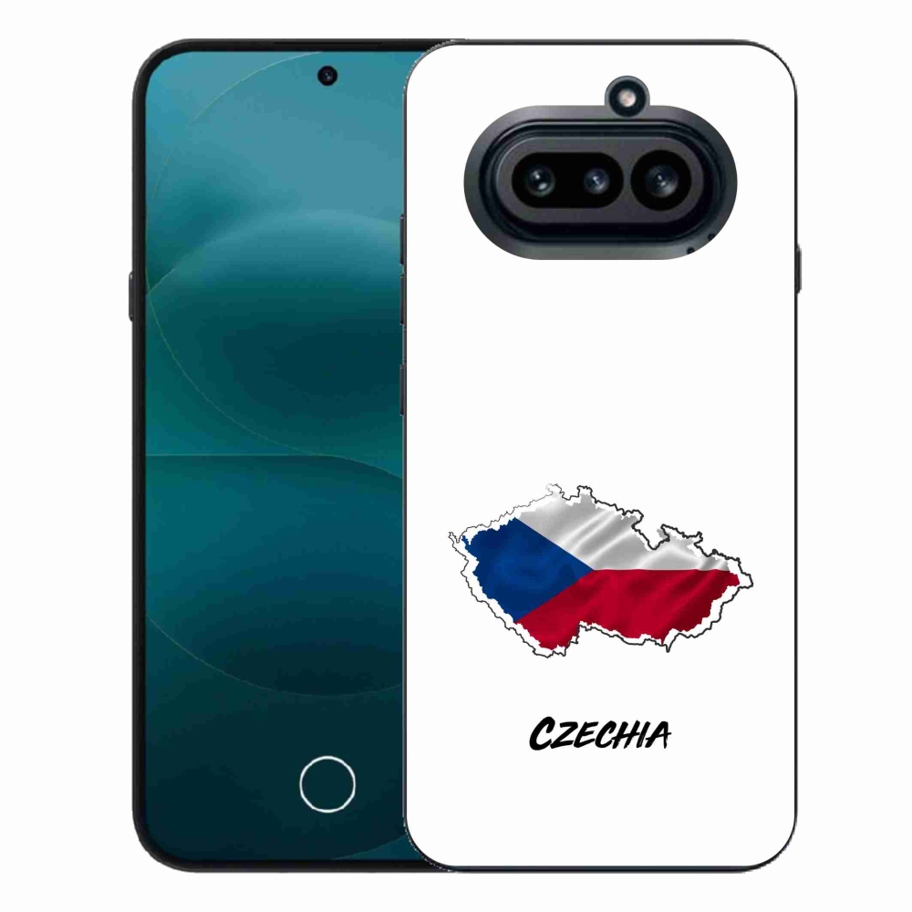 Gélový kryt mmCase na Nothing Phone (4a) - Slovakia biele pozadie
