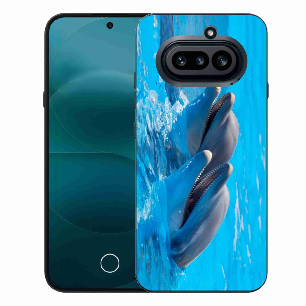 Gélový kryt mmCase na Nothing Phone (4a) - delfíny