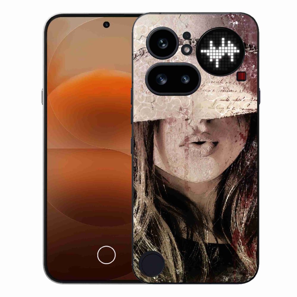 Gélový kryt mmCase na Nothing Phone (4a) - dievča