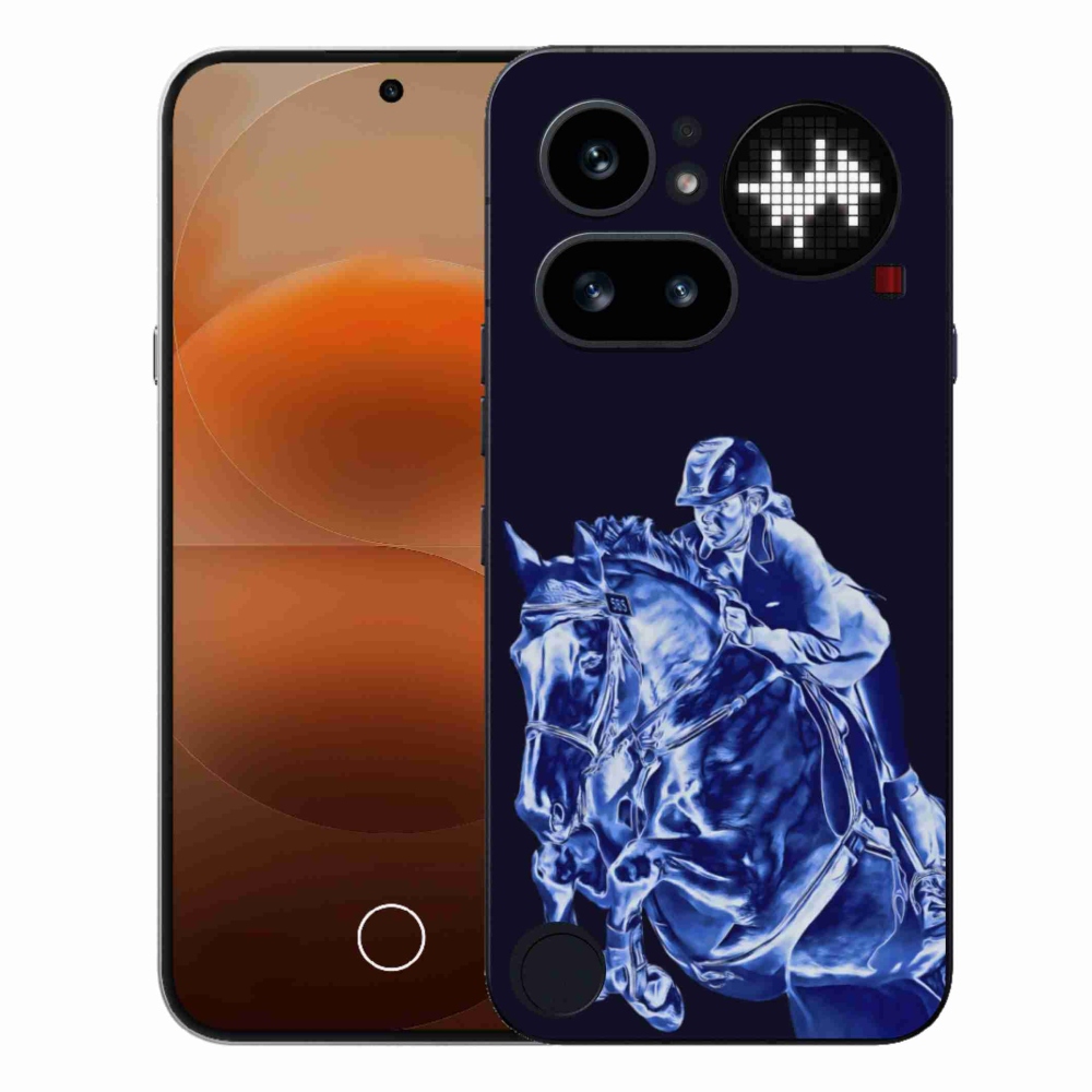 Gélový kryt mmCase na Nothing Phone (4a) - dostihový kôň